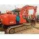 12T Crawler Type Used Hitachi Excavator 63kw Rated Power EX120-3 CE Approval