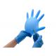 Blue Safety Disposable Nitrile Gloves Powder Free Protection Medical Grade