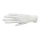 100% Cotton Material White Military Parade Gloves 180gsm Fabric Weight