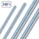 DIN975 Low Carbon Steel Thread Rod Full Blue White Zinc 2 Meters 4.8 Grade