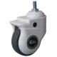 E5735-57 Threaded Swivel TPE Medical Caster with Ball Bearing and Customizable Option