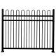 Black Flat Top Aluminium Pool Fence Fencing Tubular Steel 1.2-2.2 Meters