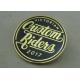 Customized Synthetic Enamel Corporate Pin , Brass Gold Pin With Plain And Flat Back