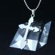 Fashion Top Trendy Stainless Steel Cross Necklace Pendant LPC270