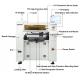 6 Heads Chip Placer Smt Assembly Machine 13000CPH PCB Component Mounting