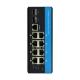 8 port industrial ethernet switch layer 2 managed switch DC12/24/48V Dual power input