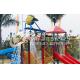 Several Lanes Fiberglass Kids' Water Playground For Water Park Build
