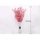 Real Touch 1.25 m Simulation Peach Blossoms For Home Decor