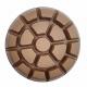 3 Copper Bond Transitional Diamond Pads for concrete corner grinding and polishing Grit #100 #200