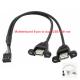 9 Pin To USB2.0 Data Extension Cable 64 Braids 5P Motherboard