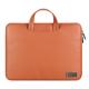 Zipper Closure PU Laptop Sleeve Bags With 7mm Foam Padding And  Handle Shoulder Strap