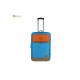 Two Pockets 600D Polyester Trolley Soft Sided Luggage