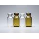 3ml Clear and Amber Medicine Crimp Top Glass Tube Vial