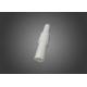 White Alumina Ceramic Parts , 99.7% Corundum Tube For High Temperature Tube Furnace
