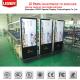 IR Remote Control Floor Standing Digital Signage 500nit Brightness