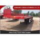 Customized 3 Suspension Axle 40 Foot Flatbed Trailer