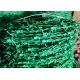 13cm Spacing Galvanized Barbed Wire 3mm Thick Pvc Wrap