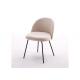 Low Back Contemporary Banquet Tufted Velvet Dining Room Chairs