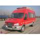Seven Seats Fire Command Vehicles Rear Overhang 1680mm With Mounted Electric Generator