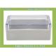 158x90x60mm IP65 ABS Plastic Waterproof junction Box with clear lid