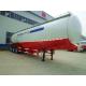 50000 Liters 3 Axle Aluminum Fuel Tank Trailer , Stainless Steel Oil Tank Truck