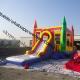 jumping castle with slide and pool jumping castle with slide and pool