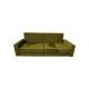 14 Pieces Modular Foam Flip Play Couch Set With Removable Suede Cover