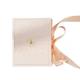 FSC Certificate Recyclable Paperboard Gift Boxes , Pink Gift Boxes With Ribbon