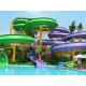 Theme Park fiberglass water slide tubes for sale