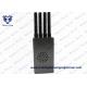 Grey 4G LTE Cell Phone Signal Jammer Portable With  4800mA / H Ni - Ion Battery