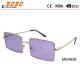New style sunglasses ,made of metal ,rectangle shape,suitable for men and women