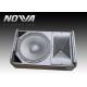 Black Small Church Speakers Systems 1600W With 12 High Power Woofer