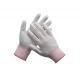 Nylon Working Anti Static Work Gloves 13 Gauge Seamless Carbon Fiber Top Fit ESD Gloves