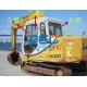 HD307 Excavator Front And Rear Gears Left And Right Doors And Windows Above And Below The Windshield