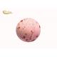 Moisturizing Shea Butter Bath Bomb , Pink Bath Bomb With Flowers OEM / ODM Available