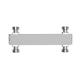 350-520MHz 2in 2out Din Female Hybrid Coupler