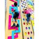 safety Steel Fun Climbing Wall Easy Installation For Outdoor Activities
