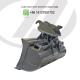 8t 10t Digging Tilt Ditching Bucket Tilting Rock Bucket For Any Excavator Spare Parts