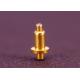 Gold Palted Spring Loaded Connector , Spring Loaded Pogo Pin Connector ROHS