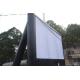 Waterproof Backyard Outdoor Inflatable Movie Screen With Blowers