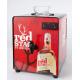 Metal Case Refrigerated Liquor Dispenser High Efficiency With Tap Supply