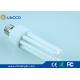 Compact 4 Pin Cfl Bulb Light , E27 Cfl Bulb 18 Wattage For Room / Shop