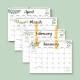 Family 2025 Sprial Notebook Sticky Notes Full Colour Corporate Gifts Calendar Practical