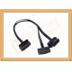 Y Type male to female OBD Extension Cable Flat OBD 16 Pin CK-MF08Y02