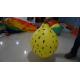 Durable Yellow 90cm Lemon Shaped Balloons With Digital Printing