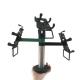 Multi Purpose POS Terminal Stand ABS Pole Metal Material With 2 / 3 Arms