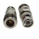 N Type Straight Rf Adapter Coaxial Connector Female Jack To BNC Male Plug