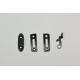 Black Color Casket Lock , Coffin Accessories American Type OEM / ODM Available