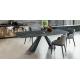 Luxury Furniture Sets Sintered Stone Ceramic Top Table With Chairs Set Living Room Table