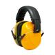 ANSI Approved Industry Lemon Yellow Color Safety Earmuffs with 26dB Adjustment Headband